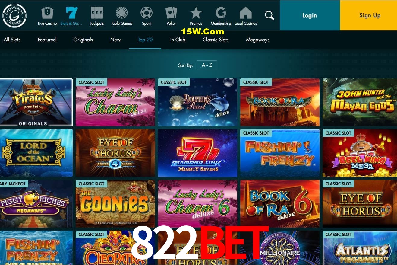 Slot Games 822Bet